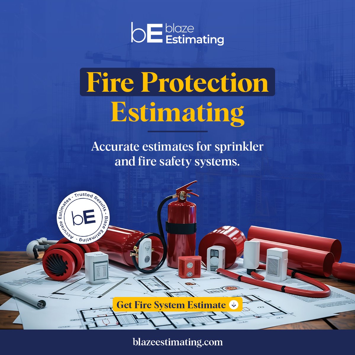 blazeestimating's tweet photo. Accurate fire protection estimating for safer, smarter projects 🔥

Trust Blaze Estimating for precise sprinkler &amp; fire system cost estimates.

👉 https://t.co/MjgbK6XlDE

#FireProtection #Construction #Estimating #FireSafety https://t.co/A3ZmtwjTZB