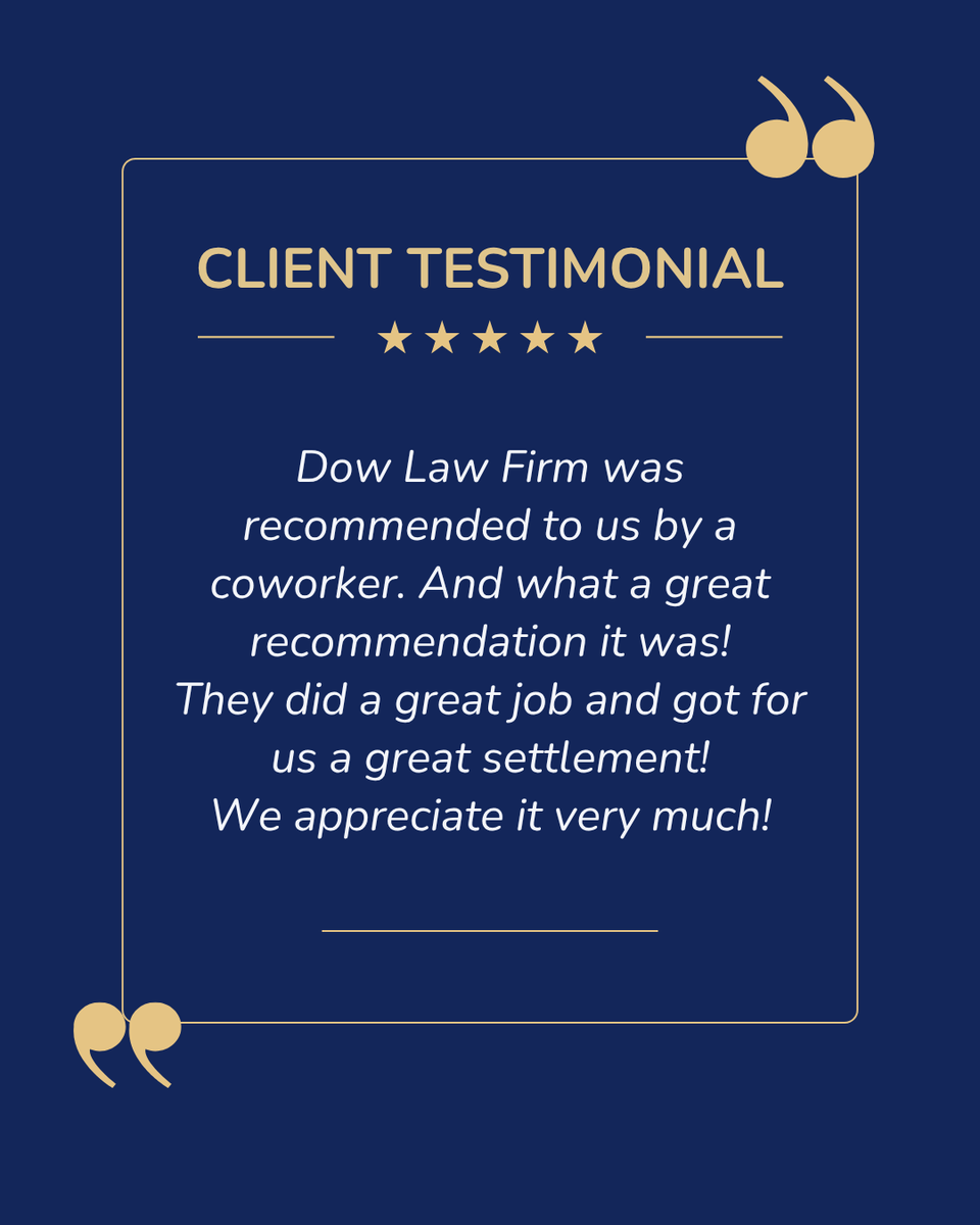 Dow Law Firm tweet media