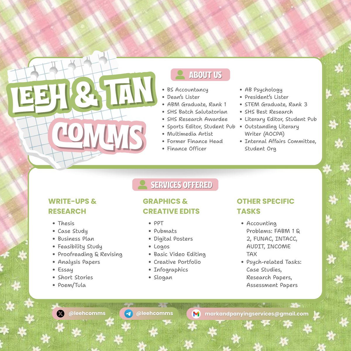 leeh & tan | accounting ☆ research ☆ writeups (@leehcomms) / Posts / X