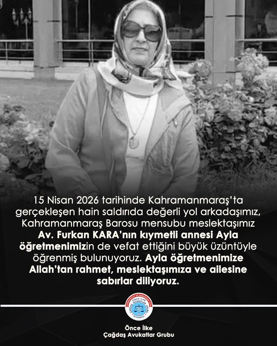 Önce İlke Çağdaş Avukatlar Grubu tweet media