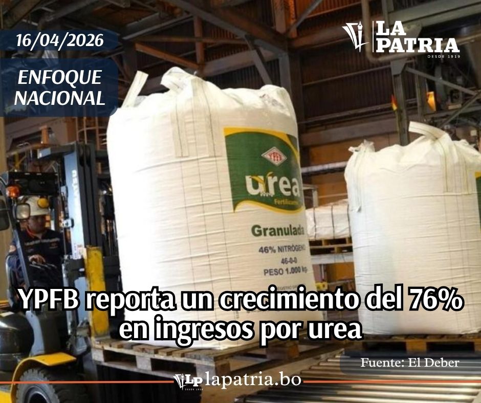 LaPatriaDigital's tweet image. #Bolivia| Yacimientos Petrolíferos Fiscales Bolivianos reporta un crecimiento significativo en sus ingresos por la venta de urea.
nota.bo/XR0YH1

#NoticiasdeHoy #YPFB #urea