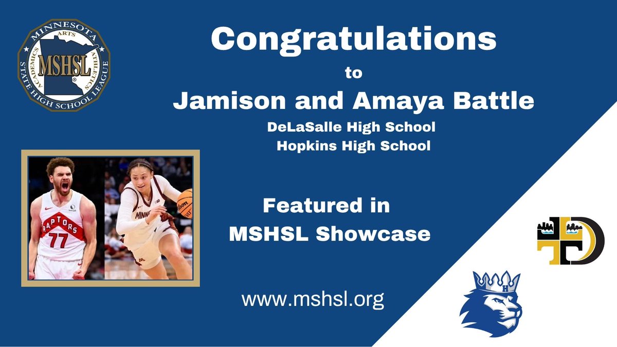 Minnesota State High School League tweet media