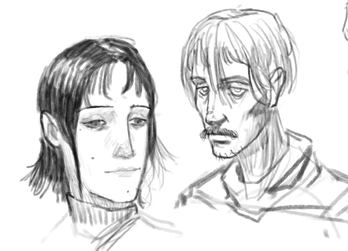 flanseo's tweet photo. I feel like I understood more how to handle my brush on this one

#sketch #Art #portrait https://t.co/emWF5C1jXe