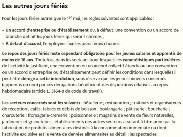 Par principe, je suis plutôt méfiant vis-à-vis du travail les jours fériés « sur la base du volontariat » ; mais il n'y a aucune raison objective pour laquelle le 1er mai devrait avoir un régime spécifique différent des autres jours fériés.