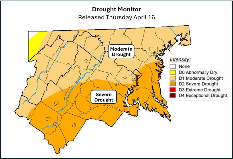 Severe drought has expanded into parts of the D.C. area as record heat ...