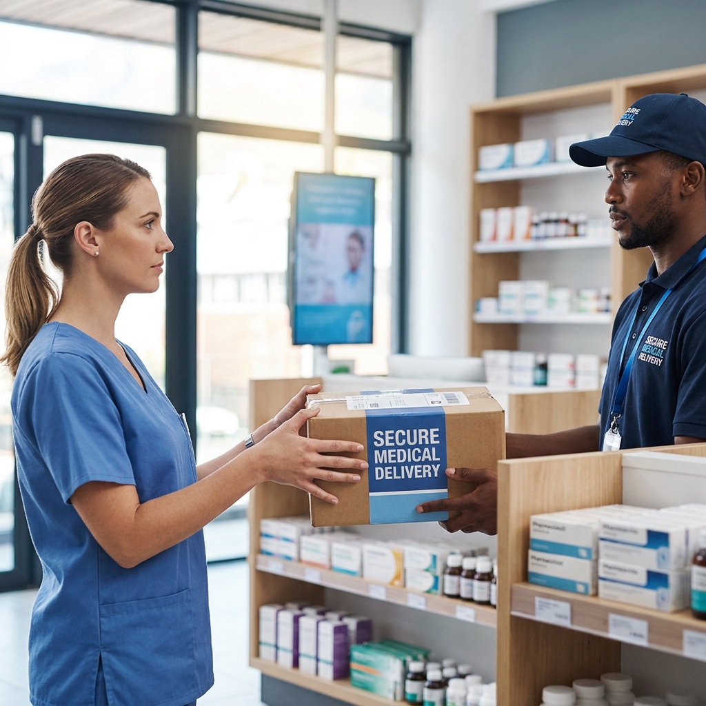 dcs_delivery's tweet image. When every delivery matters, choose the partner who treats your medical supplies like their own. Real-time tracking. Zero guesswork. That’s DCS Delivery. dcsdelivery.com #MedicalCourier #HealthcareLogistics