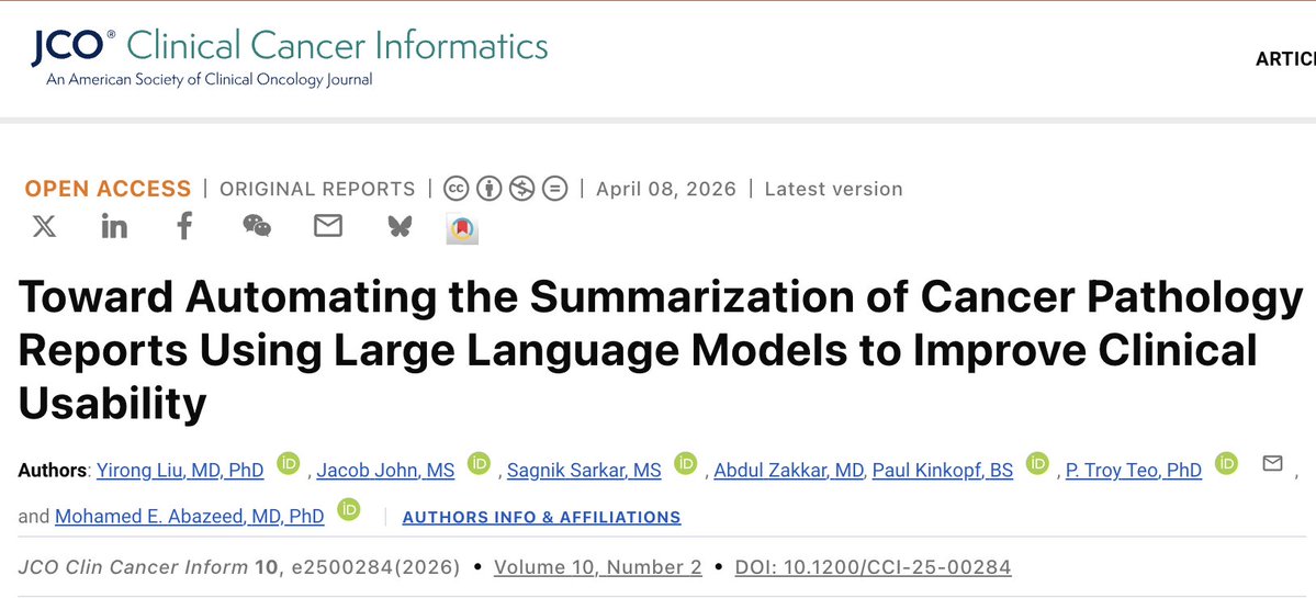 The ASCO Post tweet media
