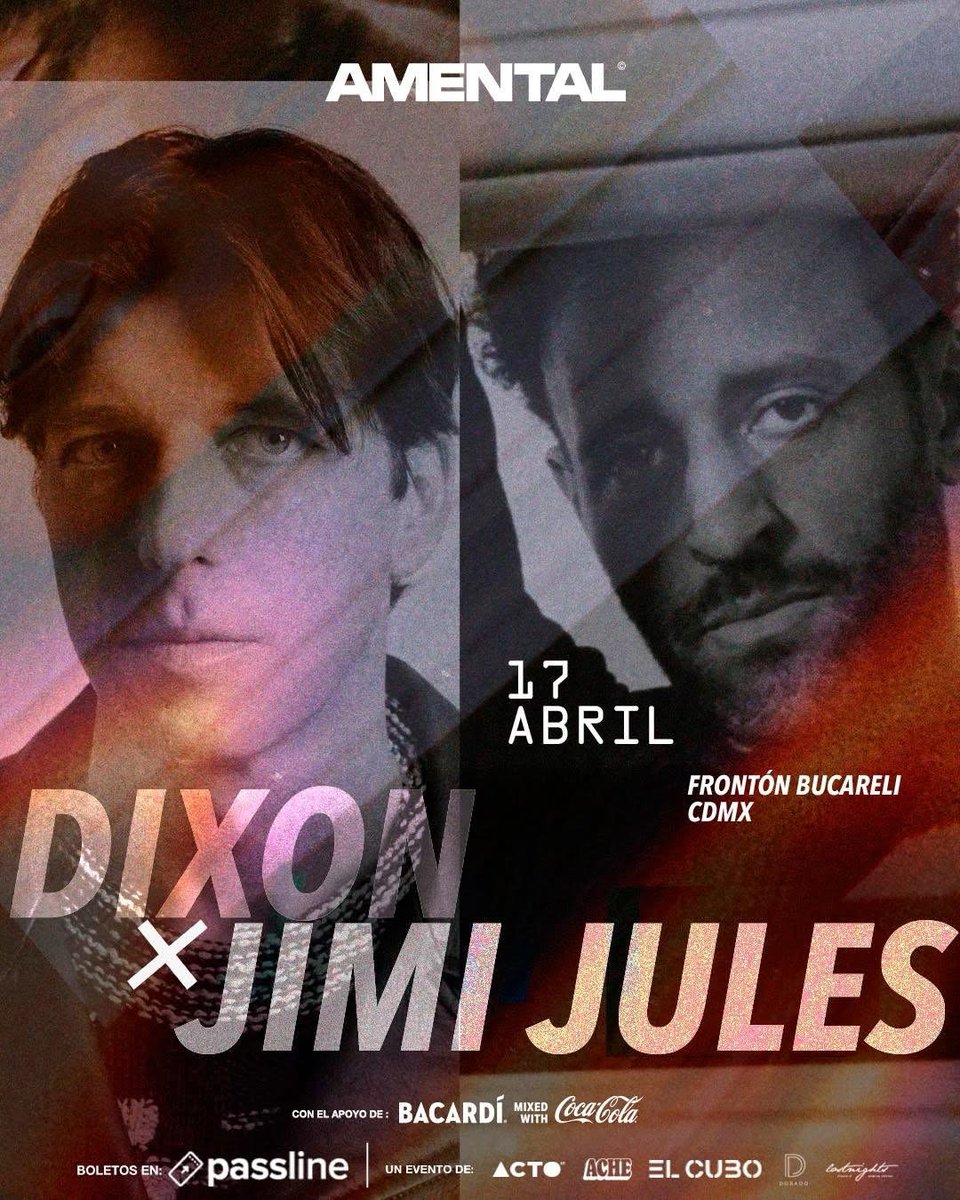 BEATOFICIAL's tweet image. La cuenta regresiva terminó, Dixon y Jimi Jules llegan mañana a la CDMX con un set único en Frontón Bucareli 🔥 ¿están listos? 
🐝 beatdigital.mx | 100.9 FM
#Beatnews #CDMX #agendabeat #rave