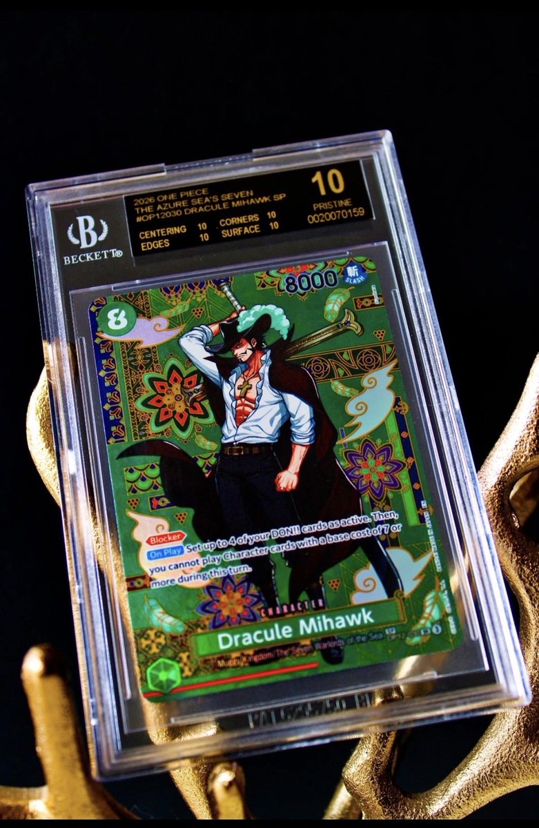 Getting a BL on my first <a href="/beckettcollect/">Beckett Collectibles</a> submission... not everybody can say that.
😘