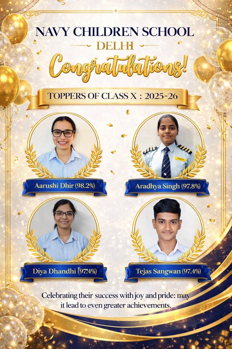 Navy Children School Delhi tweet media