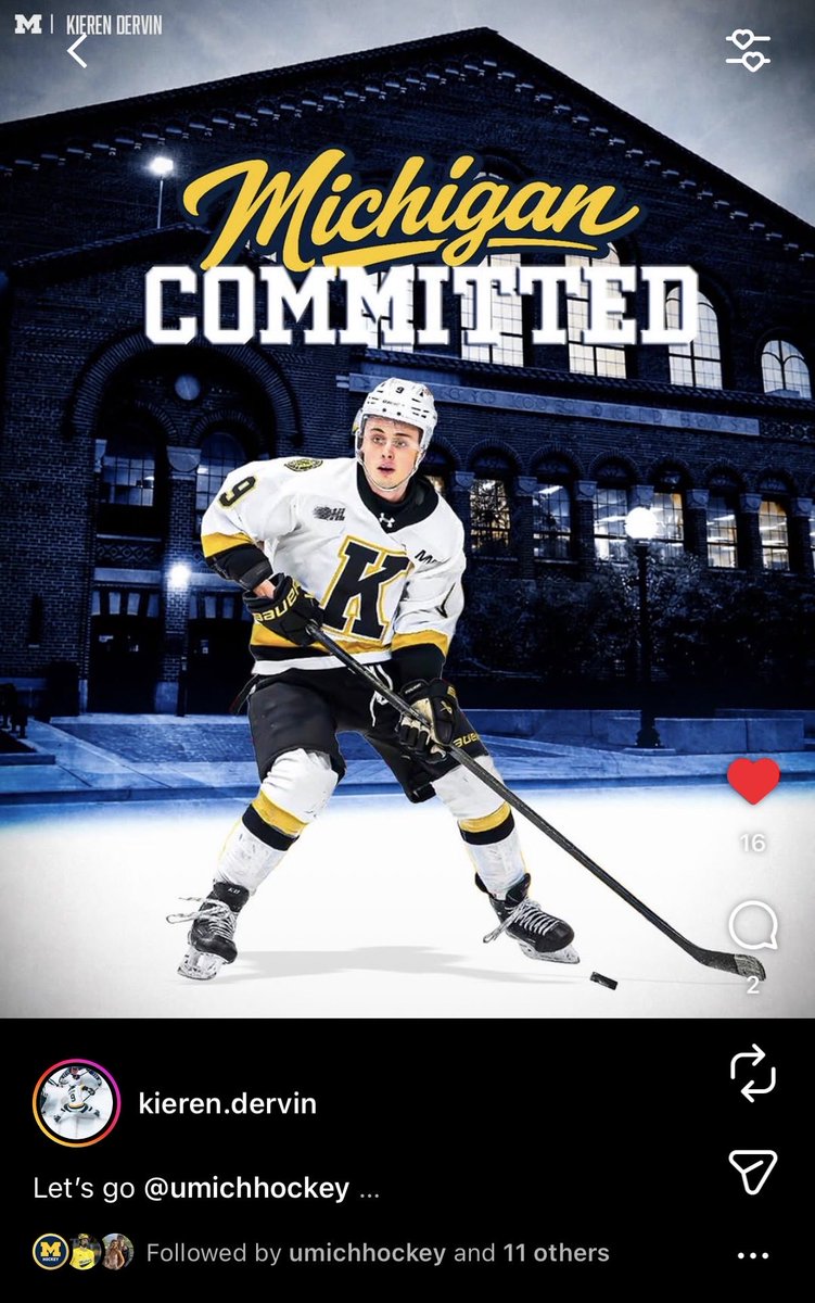 Michigan Hockey's Future 〽️ tweet media