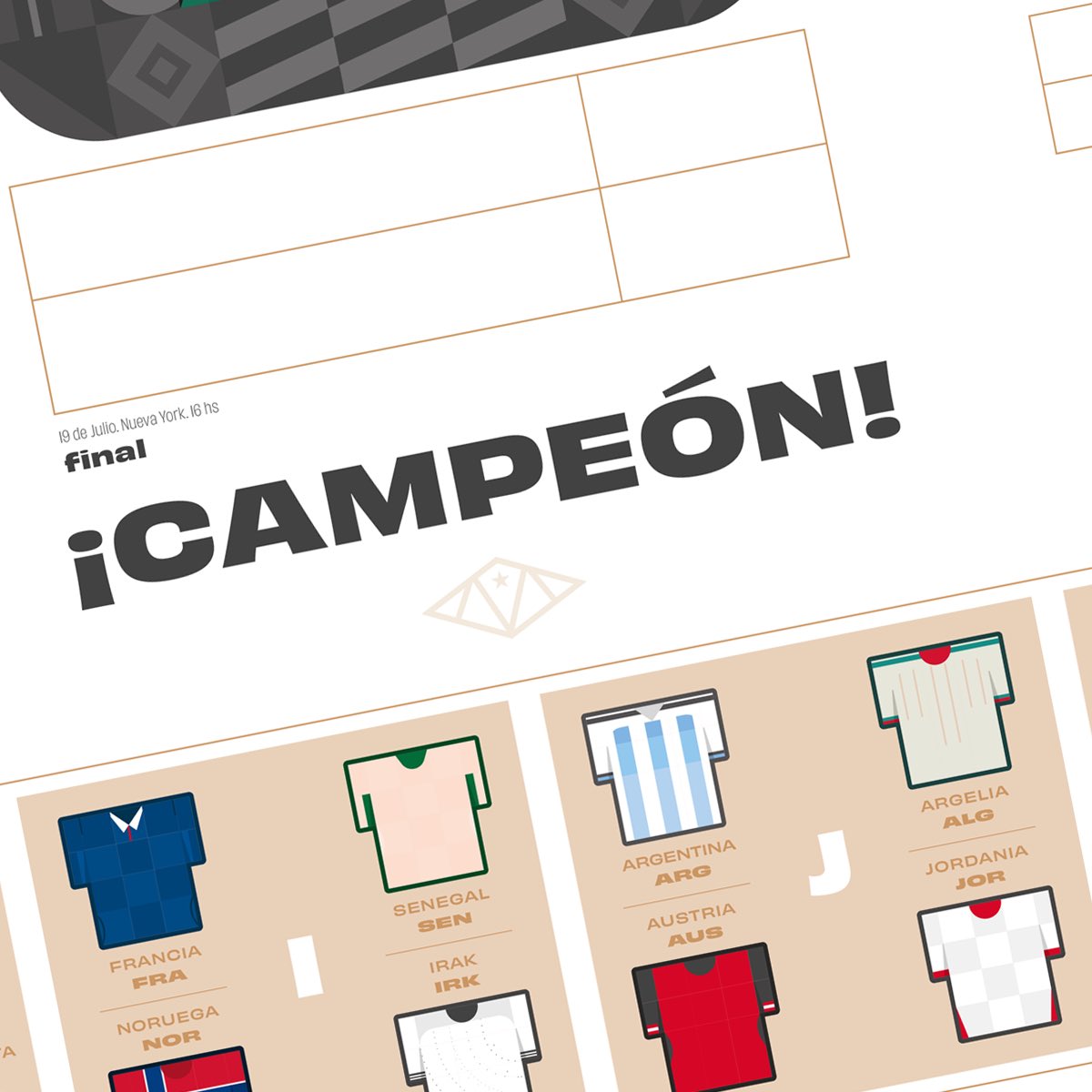 MundialistaLaks's tweet photo. Ya salió el fixture del mundial x https://t.co/VLiTPbx3Tg
Listo para colgar e ir completando partido a partido, como en 2022. Lo consiguen acá: https://t.co/cGKKOW9uRz¡Hay distintos soportes, tamaños y marcos para elegir!
#mundial2026 #fixture #pared #poster https://t.co/ZlKheG104M