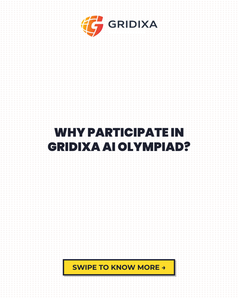 gridixa's tweet photo. Learn AI the way it’s meant to be — practical, structured, and competitive.
From strong basics to real problem-solving and national-level recognition, this is where future skills begin.
Starting at ₹149.
#AIOlympiad #LearnAI #ArtificialIntelligence #FutureSkills #EdTech https://t.co/h0HMssnjXT