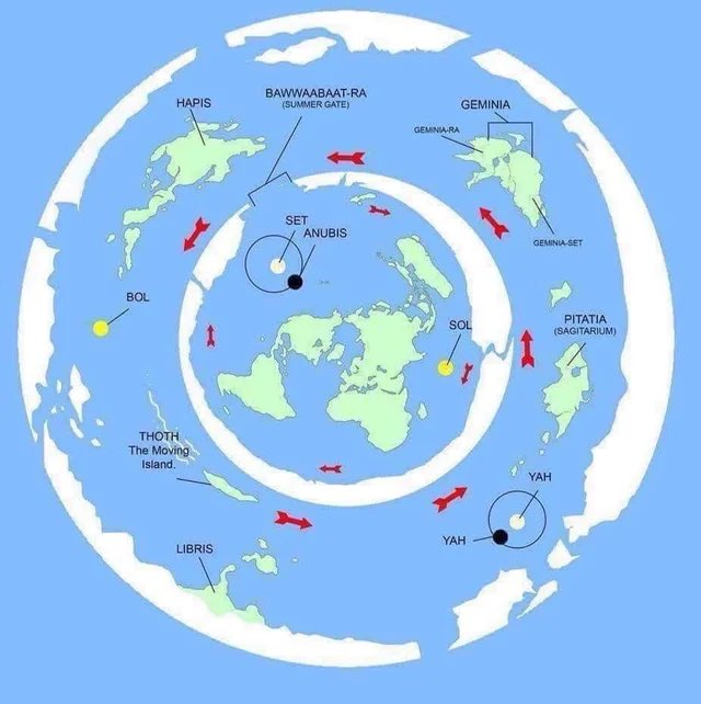 ProjectChaney's tweet photo. The NASA believers, just think it’s a flat earth debate…

Wait until they get to Agartha or Tartaria. 

Mud floods? Rupes Negro? Extra terrain? 

🕳️🌏 https://t.co/CWH3vzTi88