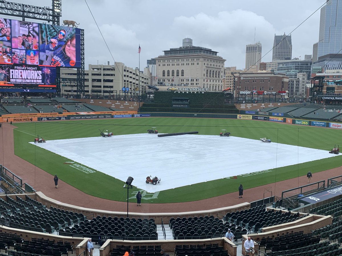 jaylonthompson's tweet image. A current look at Comerica Park. #Royals