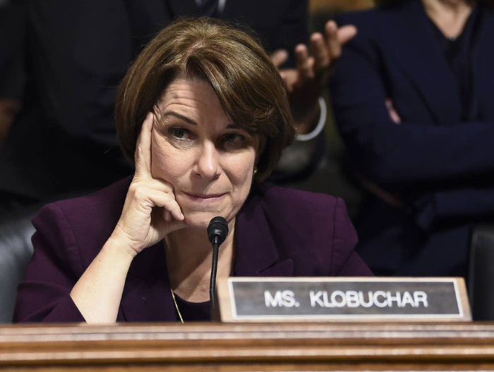 .<a href="/amyklobuchar/">Amy Klobuchar</a> loves to talk about being the granddaughter of a miner.

Today, she turned her back on her grandfather's legacy and voted NO on Pete Stauber’s effort to overturn the federal mining ban.

She did it while union families on the Iron Range are already hurting and laid