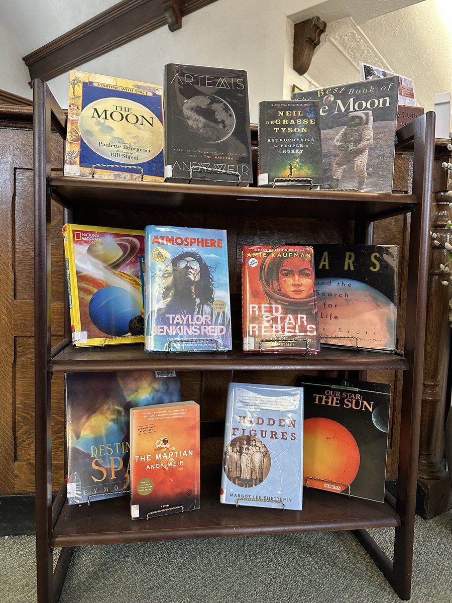 We are all about space right now. Check out our new display! 🚀