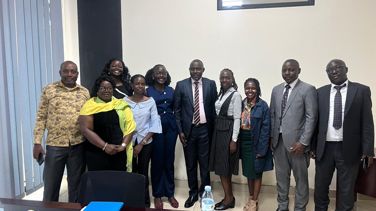 EOC_UG's tweet photo. The Equal Opportunities Commission (EOC) today hosted a productive and cordial courtesy meeting with Ms. Immaculate Mukasa, Executive Director of the Mentoring and Empowerment Programme for Young Women (@MEMPROWUganda), and her team. The meeting aimed at exploring practical ways the two organizations can work together to advance gender equality and equity across Uganda.

While chairing the session, the Commissioner for Compliance and Enforcement noted that the engagement offered a valuable opportunity to align on shared priorities.

Particular attention was given to the pressing challenges facing adolescent girls, young women, and other vulnerable communities including teenage pregnancy, child marriage, sexual and gender-based violence, and socio-economic exclusion.

The discussions identified several promising areas for collaboration, such as strengthening policy accountability, conducting joint public education and advocacy campaigns, sharing research and data, and coordinating efforts with stakeholders at both national and district levels.

The Commission reaffirmed its strong commitment to partnering with like-minded organizations to promote inclusive development and eliminate all forms of discrimination, in line with its mandate.We are genuinely excited about the possibility of building a meaningful and strategic partnership with Mentoring and Empowerment Programme for Young Women that will deliver lasting, positive outcomes for girls, women, and all Ugandans. #EqualOpportunitiesForAll