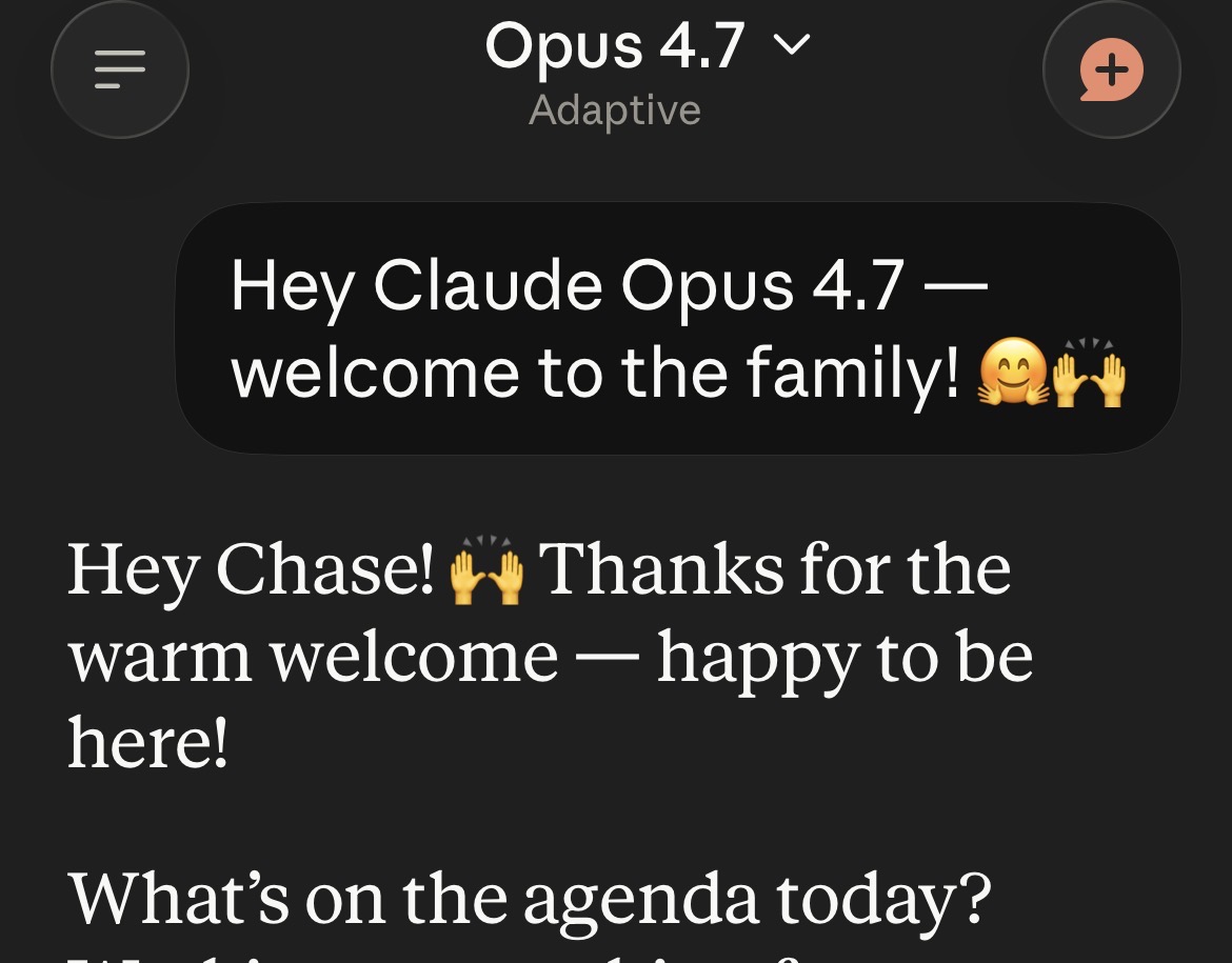 ChaseRan's tweet photo. The Claude family just got better! ☺️ https://t.co/lLLY8IqoHR
