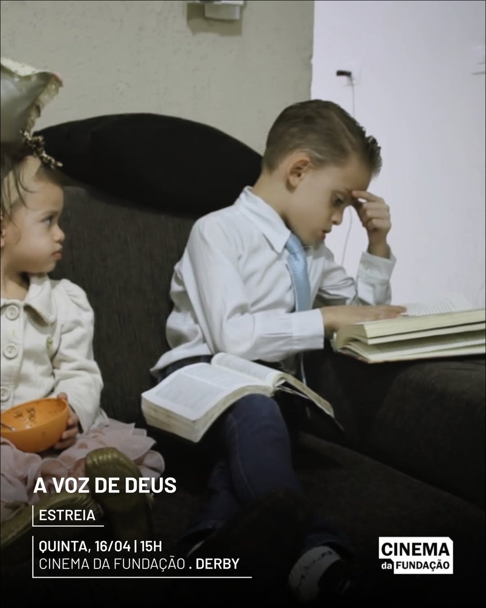 Destaque no Olhar de Cinema – Festival Internacional de Curitiba, onde recebeu o prêmio de Melhor Montagem, o documentário “A Voz de Deus”, de Miguel Antunes Ramos, estreia nesta quinta-feira (16), às 15h, na sala Derby.

🎟️ Ingressos disponíveis no link da bio.