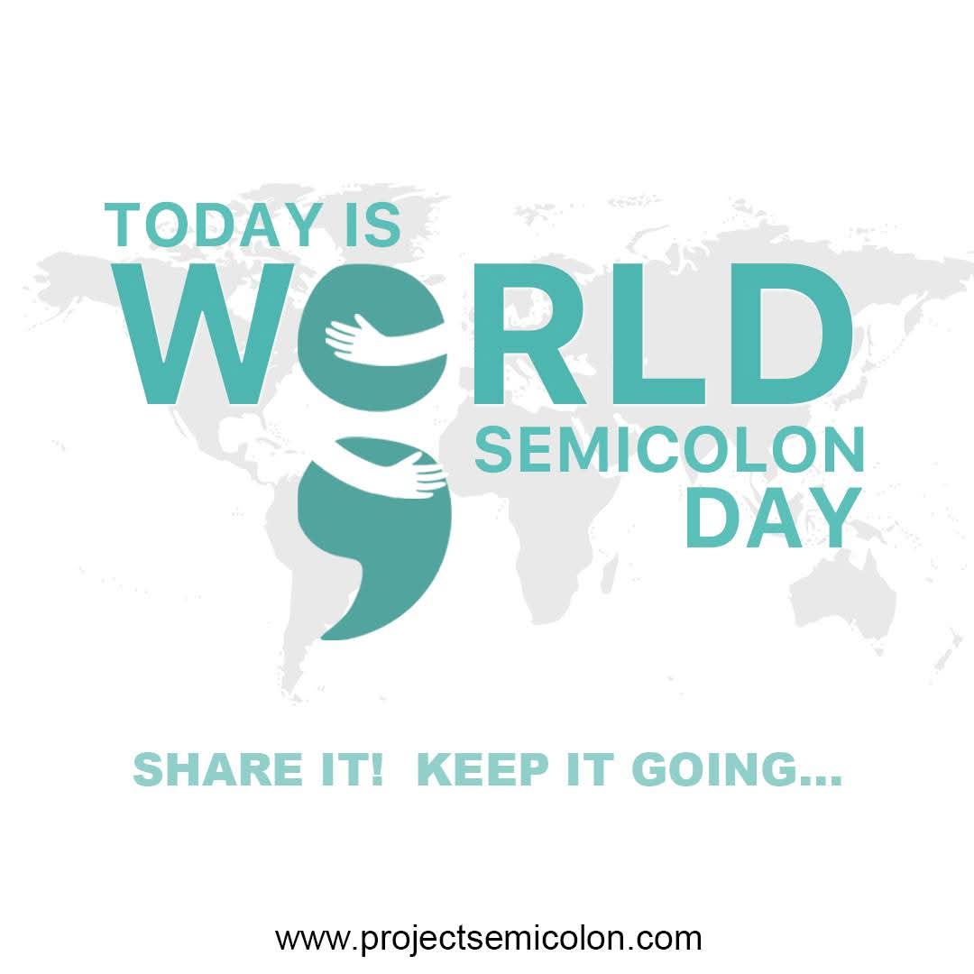 FF_Dutch's tweet photo. Remember, your story isn't over. #projectsemicolon https://t.co/BYZRNzNfkc