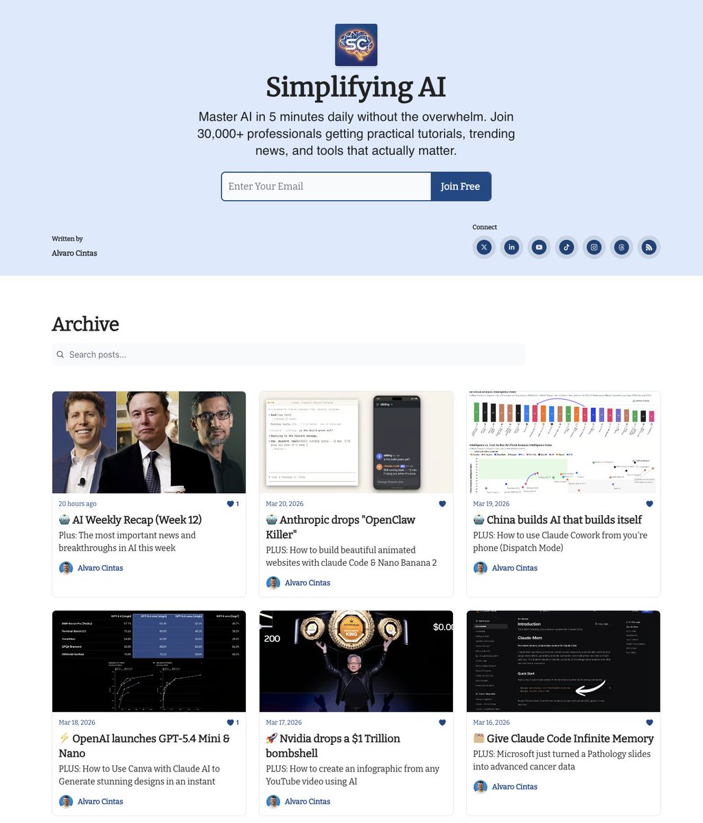 Repo: github.com/nikopueringer/…

If you want more practical AI gems and use cases, join our free newsletter with daily tutorials and latest news in AI: simplifyingai.co