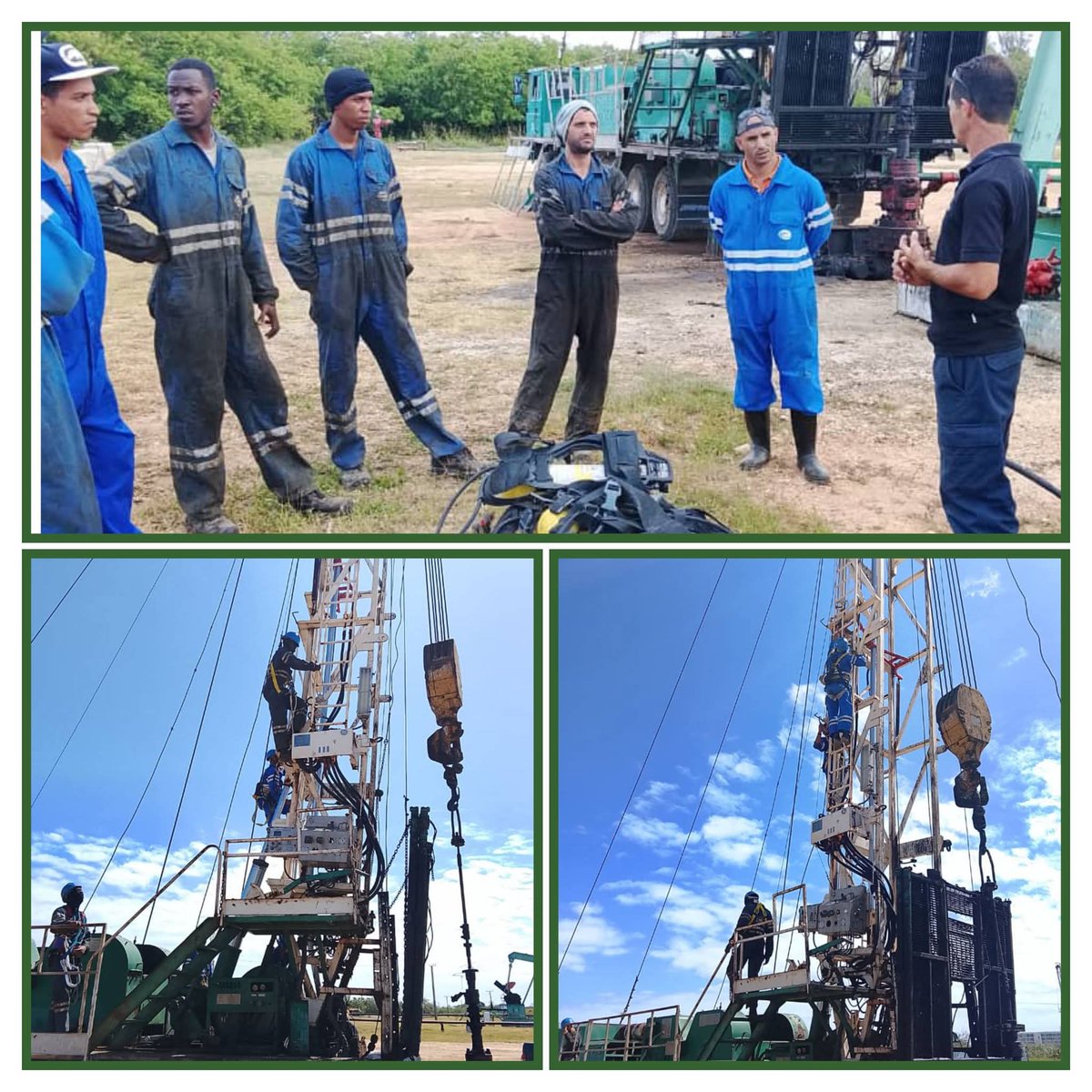 👨‍🏫 La formación práctica y continua de nuestra fuerza laboral es tarea esencial.
Docentes de #CUPET impulsan la capacitación directamente en las áreas productivas de la industria petrolera. 
Resultados: más eficiencia, menos errores y mayor seguridad.

 #PetrolerosPorCuba #Cuba