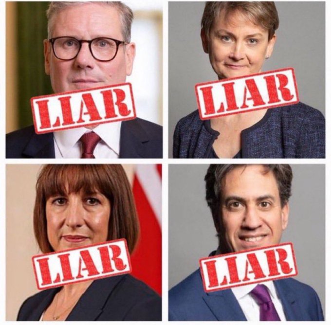 greeksinartcon1's tweet image. #FREEDOMCRY THEY CALL FOR HIS RESIGNATION FOR LYING..JUST #STARMER?? WHAT ABOUT THE REST OF THEM IN THE #LABOUR PARTY...

SHALL THE NATION REWARD THEM FOR SUPPORTING A LIAR, A CHEAT, A TRAITOR AND A DICTATOR?