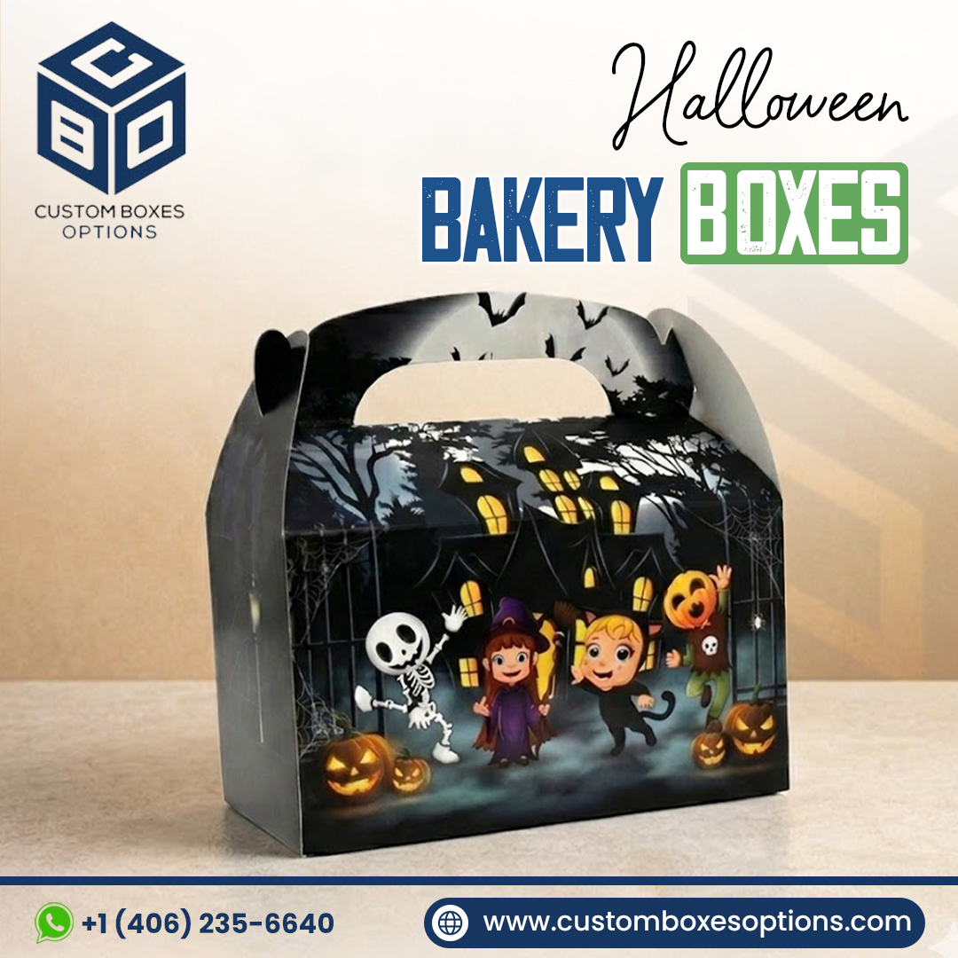customboxoption's tweet image. Spooky and sweet! Custom Halloween bakery boxes that bring the festive spirit. Eye-catching designs with fun Halloween graphics, sturdy gable handles, and food-safe materials. Make your bakery stand out this Halloween! #HalloweenBakeryBoxes #CustomBakeryBoxes #HalloweenPackaging