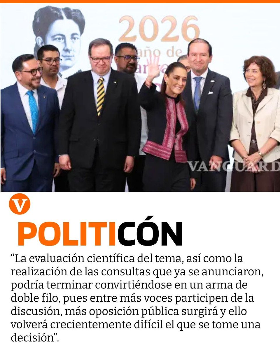 “Fracking, ¿busca Sheinbaum aplazar la decisión para evadir el costo político?”: Polticón nos habla sobre el tema en el quinto y sexto punto de su columna.

🔗 Conoce más detalles aquí. 👉 bit.ly/4tXjwPf