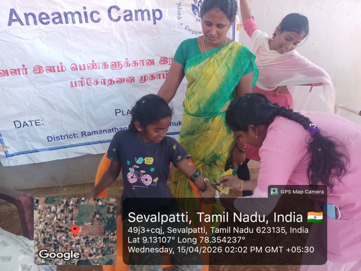 padgom2024's tweet image. 🌸 180+ girls screened across villages through PAD’s Anemia Awareness Camp 👩🏽‍⚕️
Promoting nutrition, awareness &amp;amp; stronger futures 💪
#AnemiaAwareness #CommunityHealth #PAD #WomenEmpowerment
