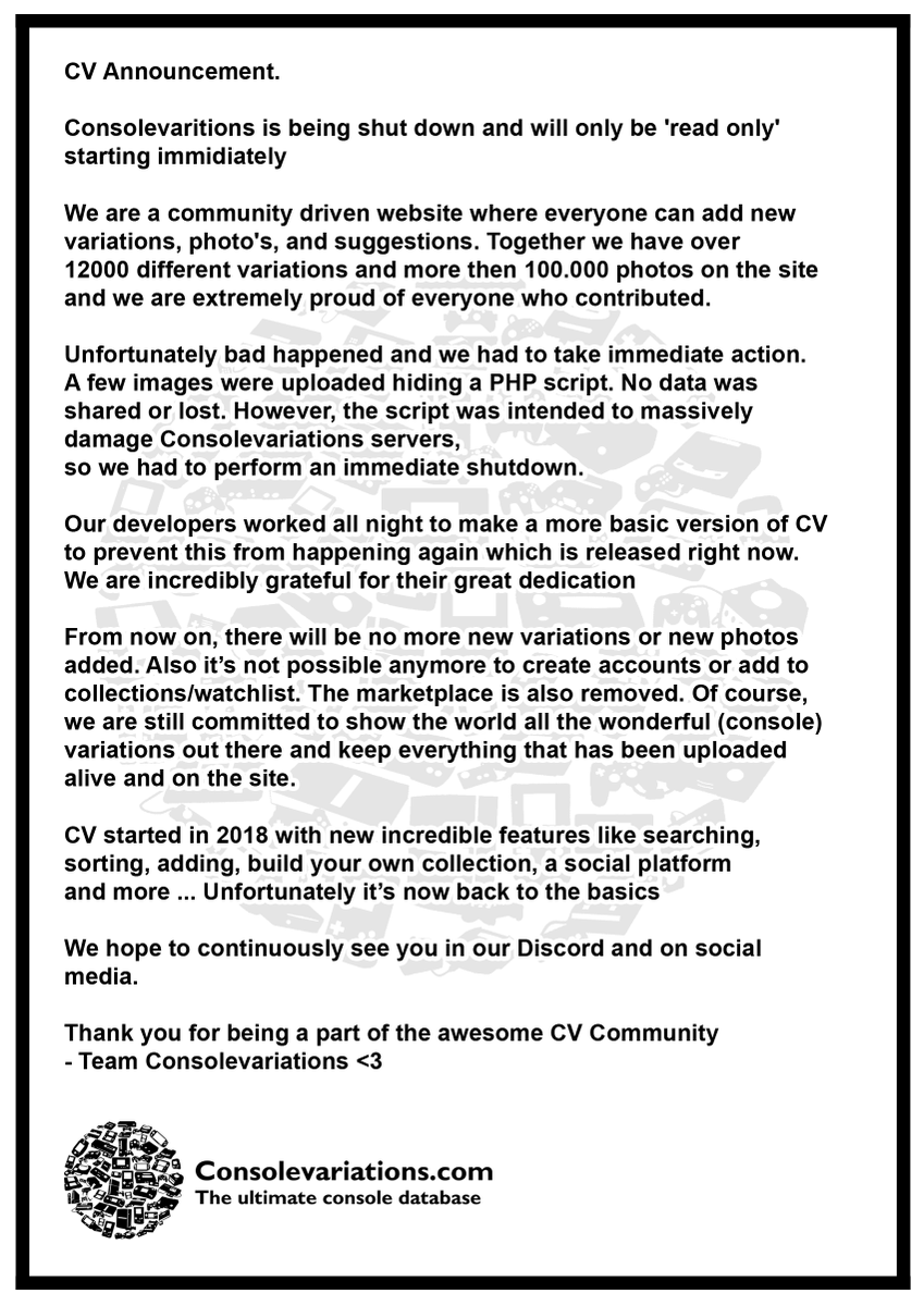 consolevariations tweet media