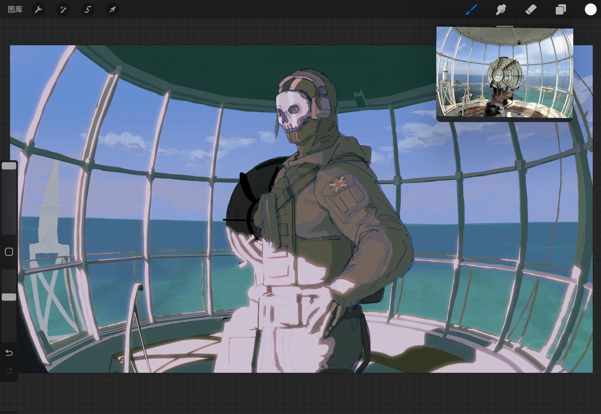 rainywooden's tweet image. #ghost 
依然团练私货