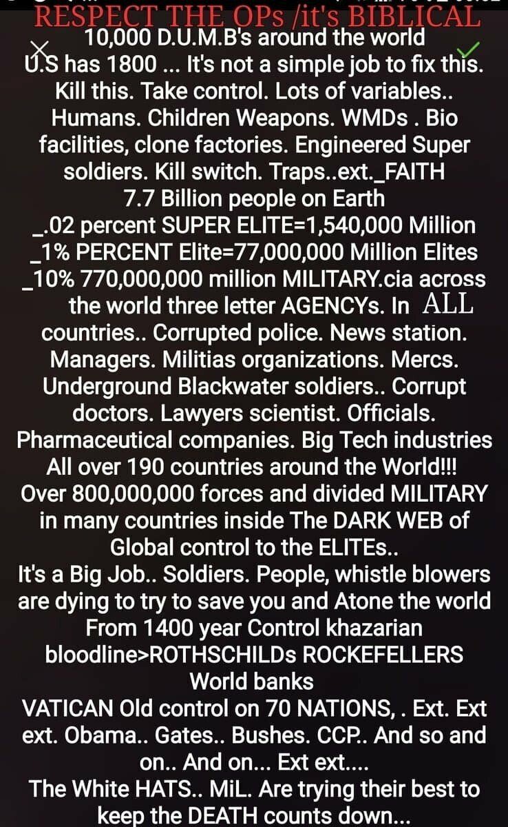 UscgDan's tweet image. November 2017 #TheStorm &amp;amp; #AssWhoopins Commenced! 
rumble.com/v2qmhze--must-…