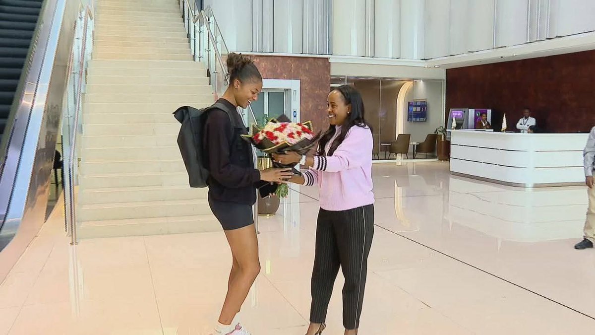 amado_tedla's tweet photo. Global star power meets Addis Ababa! Olympic champion Gabby Thomas headlining the Grand Prix marks a historic milestone as the World Athletics Continental Tour lands in Addis Ababa. Ethiopia is expanding its legacy beyond distance running! #GrandPrix #WorldAthletics #AddisAbaba https://t.co/YvJxBC4w4k