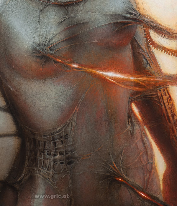 gricp's tweet image. "The meeting of two personalities is like the contact of two chemical substances: if there is any reaction, both are transformed."
-- Carl Gustav Jung

"Synchronization II", 2011
Acrylic on fiberboard
70 x 60 cm / 27.56 x 23.62 in

#originalpainting #originalart #originalartwork