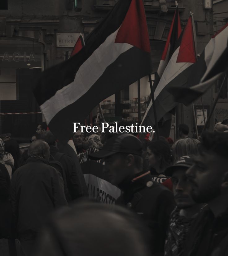 I will never stop supporting Palestine, guys.