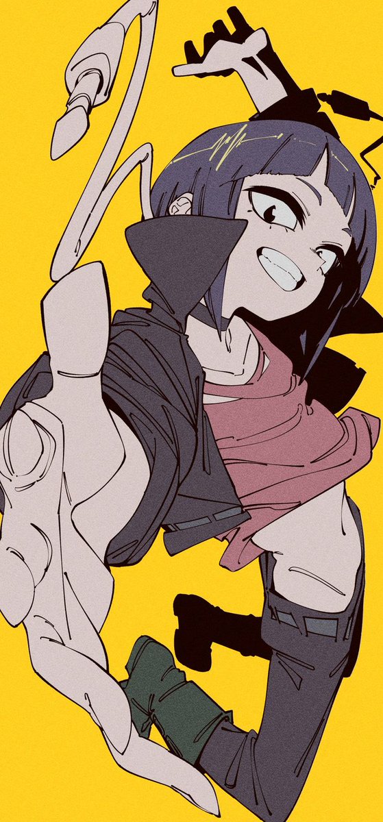 Jet_gmz's tweet photo. HERE IT IS 

DAY 50 LET'S GO !!! To celebrate here's some of my favorites art of Kyoka (i'll ping the respective artist below)
 @MyHeroUR  CMON GUYS ADD MY GIRL TO THE GAME ALREADY!!! https://t.co/IdjUrspYKH