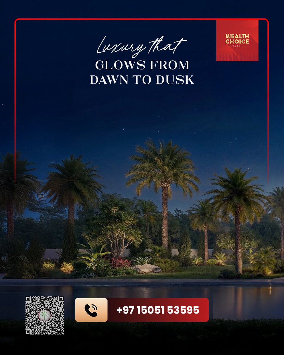 WealthchoiceUAE's tweet image. At Dubai, discover premium residences curated by WealthChoice—where modern architecture meets smart investment opportunities.

Experience thoughtfully designed homes with spacious layouts &amp;amp; world-class amenities

#WealthChoice #DubaiRealEstate #LuxuryLiving #SmartInvestment