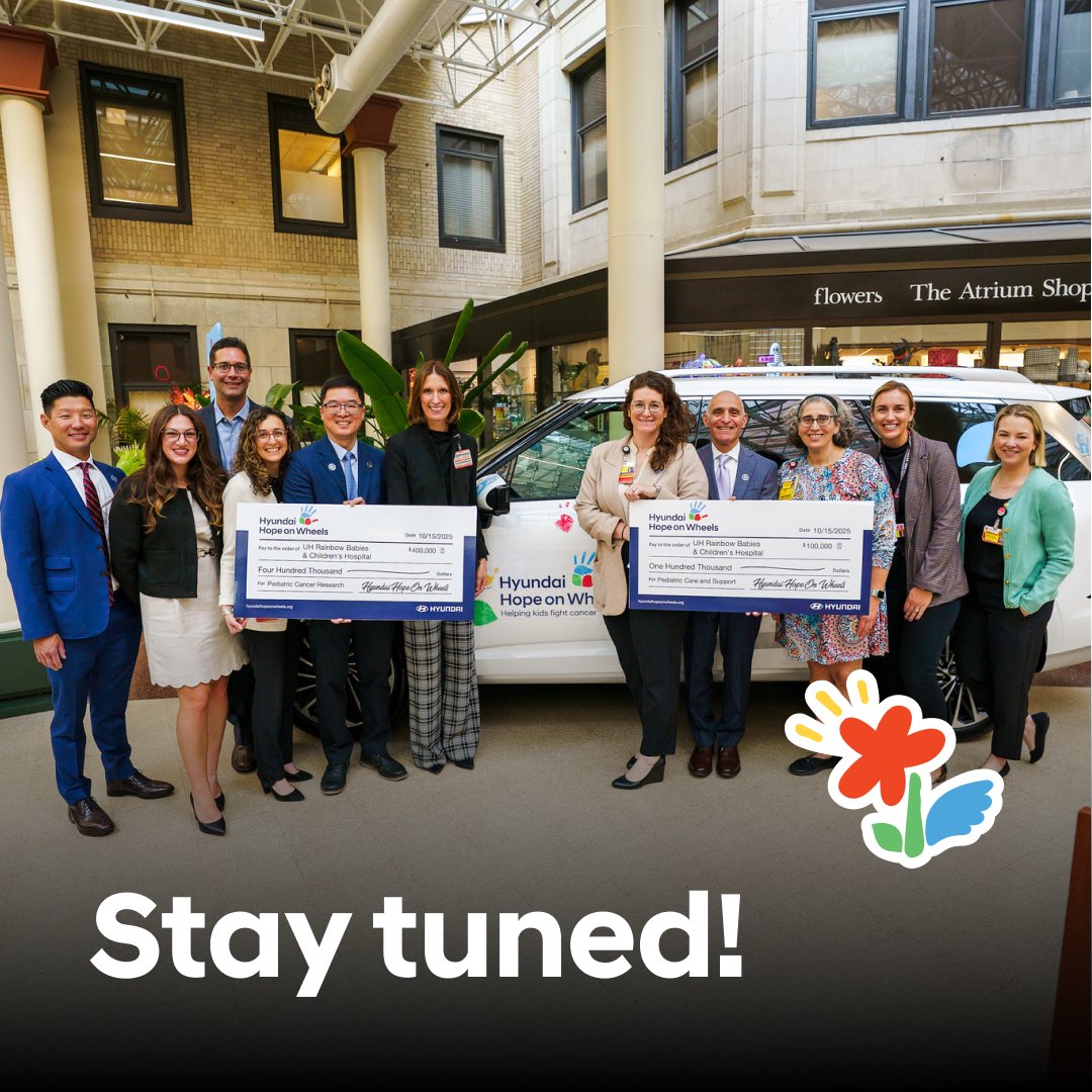 hopeonwheels's tweet photo. Big news on the horizon! ✨The 2026 Hyundai Hope on Wheels grants are almost here. Stay tuned as we spotlight the researchers advancing pediatric cancer care. https://t.co/4oAZOX0VkF