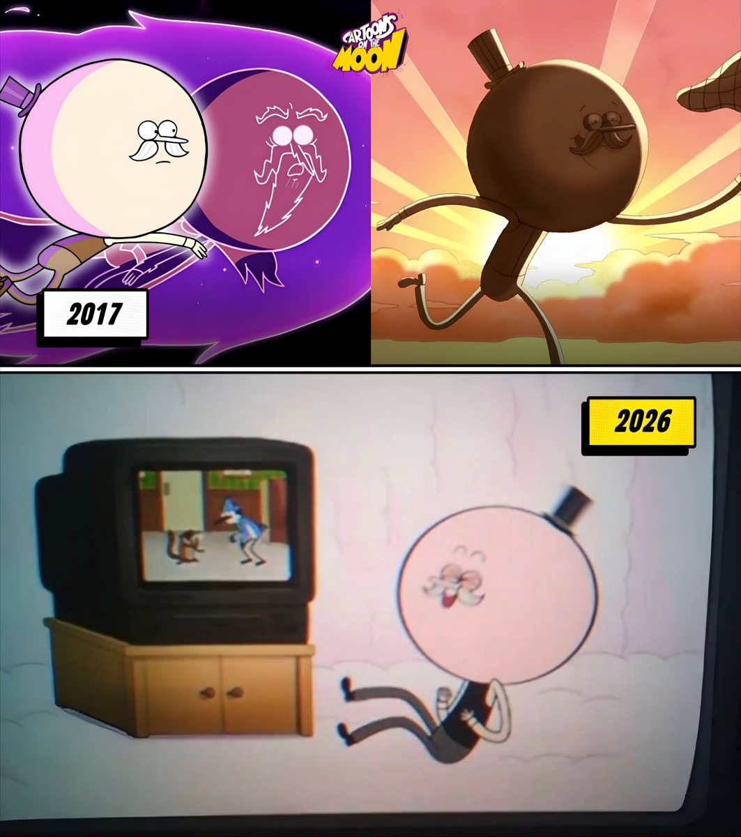 Cartoons On The Moon tweet media