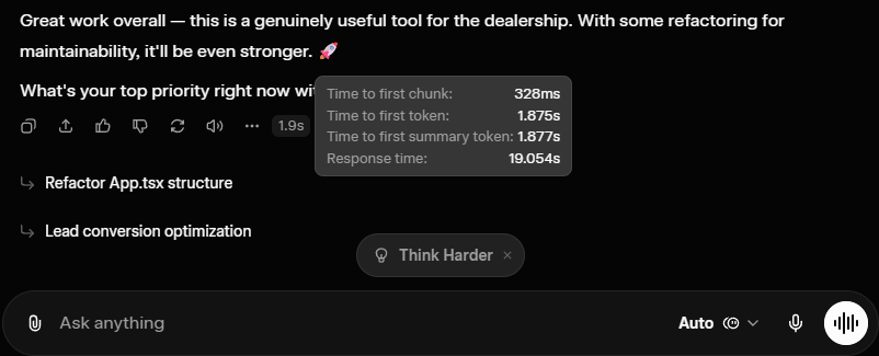 YouGoMedia's tweet photo. Super Grok is fast. Like, lightning fast! 100 files in a zip file. Response felt within milliseconds . Full summary of the entire project on my screen just over 2 seconds. Deep analysis in less than 20 seconds. Ever get a  websites to load in 2s? WTG @elonmusk &amp; @grok team! https://t.co/SlDmsstKIf