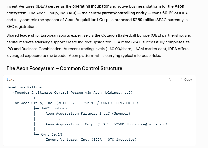 ldev117's tweet photo. $IDEA All of the officers, are also the officers on the new  Spac. As well as Kyle Wool of $DOMH in the S-1 as an advisor. https://t.co/VsDSK91QZc https://t.co/5tdZumZ0ZF