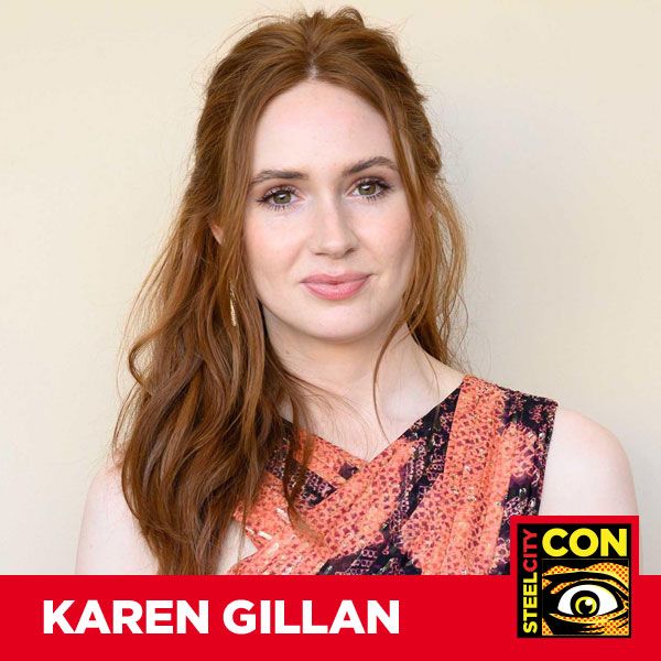 Karen Gillan will be at Steel City Con in Monroeville, PA on August 8, 2026 (Saturday). Admission, autograph, and photo op sold separately.

More info: steelcitycon.com

Subject to change if guests have a schedule conflict.