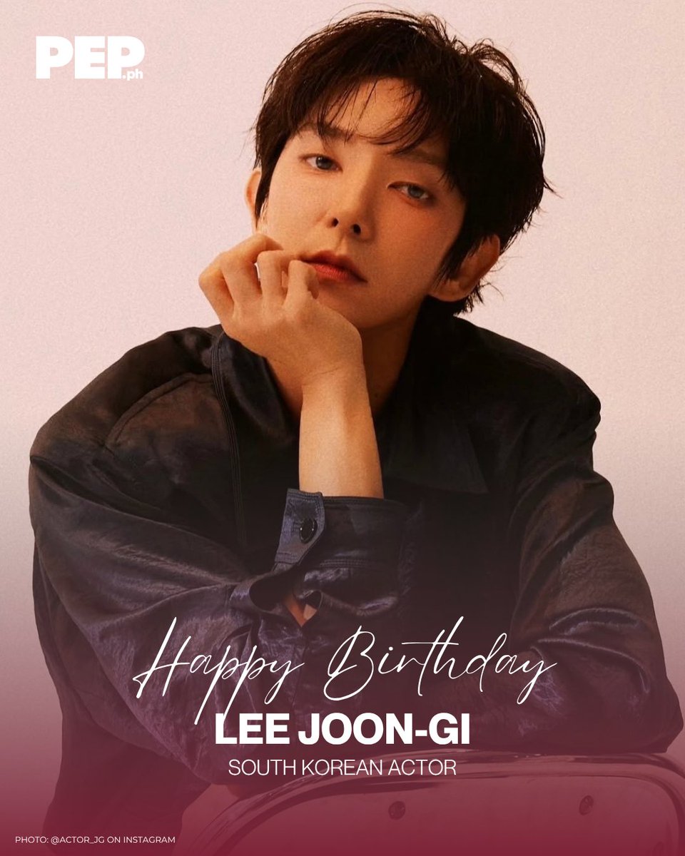 Happy Birthday, Lee Joon-gi! 🥳 Wishing you a year filled with