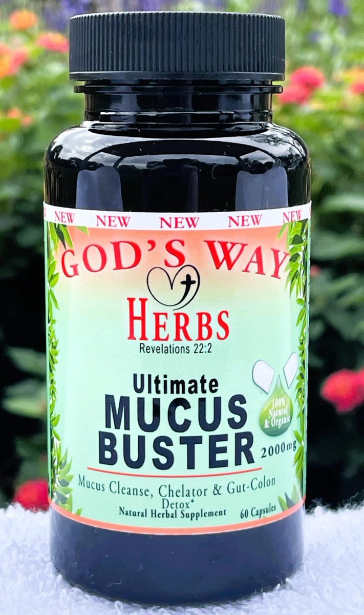 GodsWayHerbs's tweet image. Need a Detox? Ultimate MUCUS BUSTER at GODSWAYHERBS.COM supports natural detoxification, gut-colon cleanse, digestion and more! 866) 20-HERBS #GodsWayHerbs #NaturalSupplements #DrSebiHerbs #vegan

#GodsWayHerbs