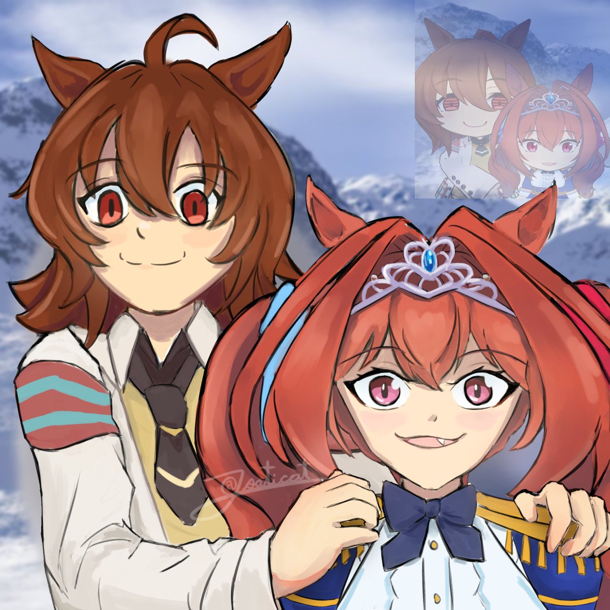 #daiwascarlet 
#agnestachyon 
#umamusume #ウマ娘