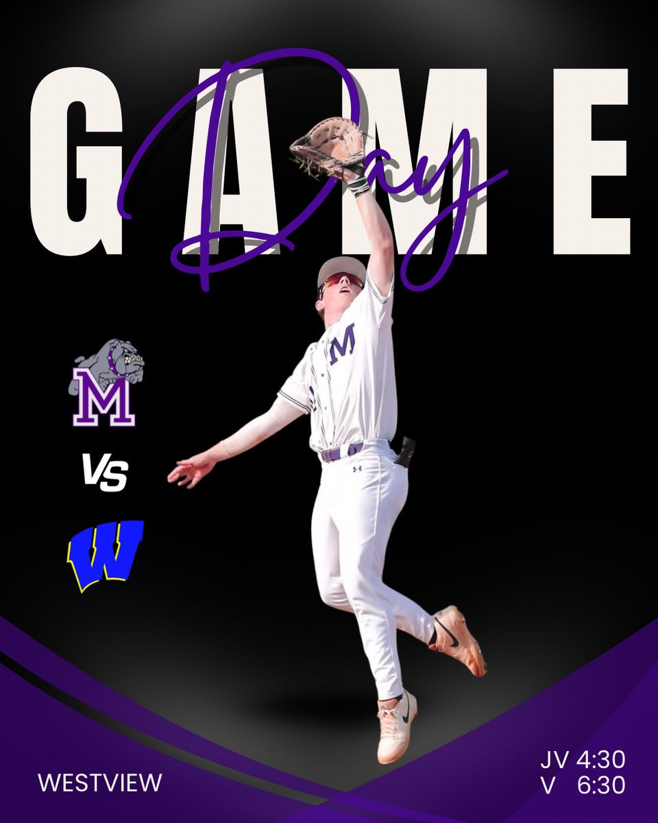 mhsdawgbaseball's tweet photo. GAME DAY!

🆚 Westview
⌚️ JV 4:30 / V 6:30
📍 Westview https://t.co/n08yiQHx3h