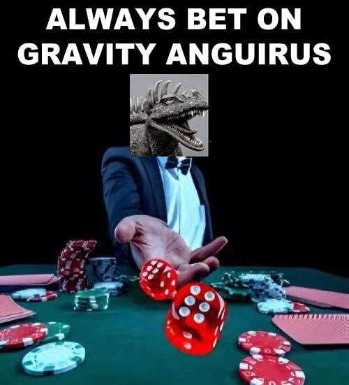 Wobbmin's tweet image. Knight Papyrus, Gravity Anguirus, and Ringmaster Bubble walk into a bar

#itsgravityanguirus #papyrus #tadcbubble
#Godzilla #GodzillaMinusOne #Deltarune #TADC #TheAmazingDigitalCircus