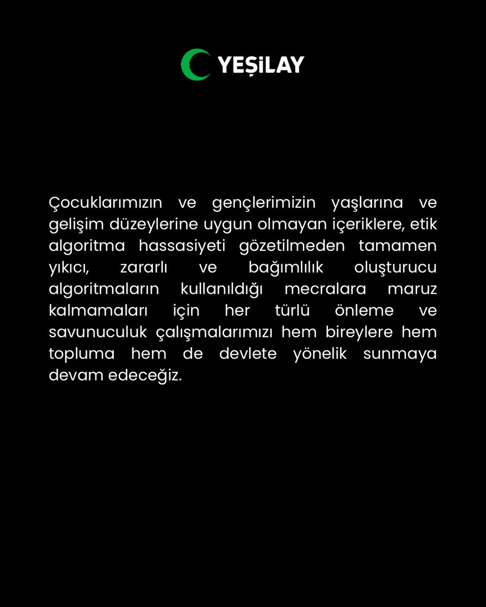 Yeşilay tweet media